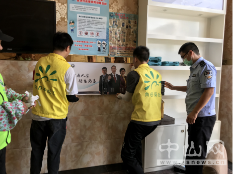 阜沙鎮(zhèn)禁毒信息〔2020〕第121期--阜沙禁毒宣傳進(jìn)場(chǎng)所，鞏牢全民“防毒墻”（2020.8.16）